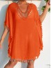 Lace Top W/ Fringes